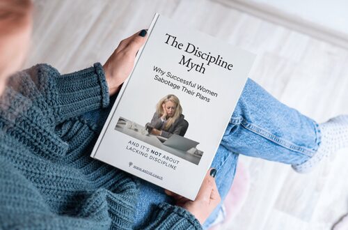 The Discipline Myth A woman starts reading The Discipline Myth