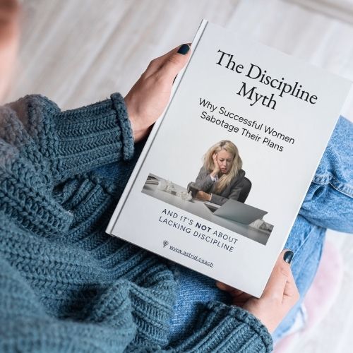 A woman starts reading The Discipline Myth